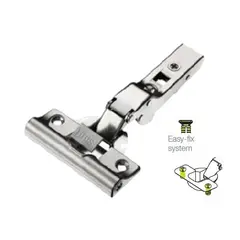 Петля мебельная Titus T-Type Glissando 90 градусов с доводчиком 110/45/5 мм и cистемой ускоренной сборки Easy-fix арт.701-0BT4-650-00