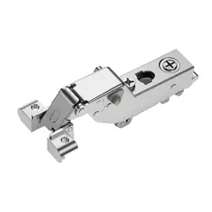 Петля 896 с регулировкой доводчика, для алю. профиля, Вкладная, 28мм, Никель арт.896-0T52-733