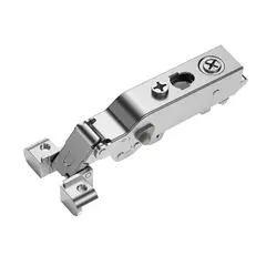 Петля 896 с регулировкой доводчика, для алю. профиля, Накладная, 28мм, Никель арт.896-0T27-733