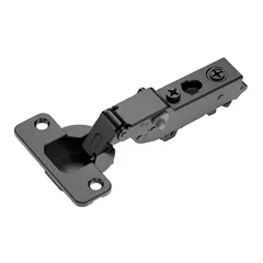 Петля 896 с регулировкой доводчика, Полунакладная, 52мм, Черный никель арт.896-0CP0-981