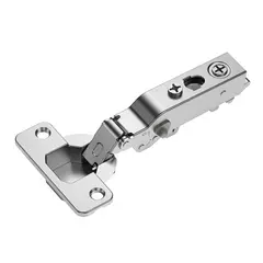 Петля 896 с регулировкой доводчика, Накладная, 48мм, Никель арт.896-0AS0-733