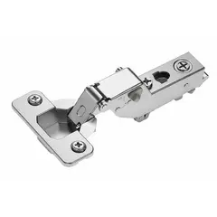 Петля 896 с регулировкой доводчика, Вкладная, 48мм, чашка с винтами, Никель арт.896-0DS2-733