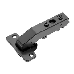 Петля 896 с доводчиком, Фальшпанель, 48мм, Черный никель арт.896-0A98-981