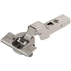 Петля Clip top Blumotion стандартная 110°, полунакладная, чашка петли: под пресс, никель арт.71B3680