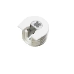 Эксцентрик мебельный забивной Titus System 6 для плиты 16 мм белый. Ар: 006383-877-001