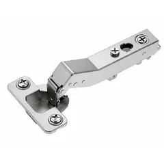 Петля 896 с доводчиком, угол 45, 52мм, чашка с винтами, Никель арт.896-0882-733