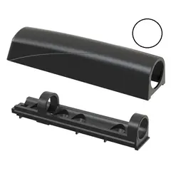 Корпус с планкой с кольцом для толкателя Cubo, белый арт.953.0000.01.00