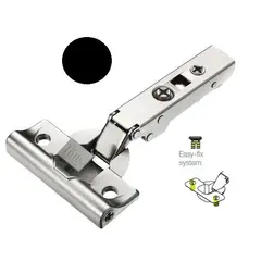 Петля T-type Noir Glissando 110/52/0 мм с доводчиком и системой ускоренной сборки Easy-fix арт.701-0AP4-068-00