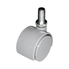 Опора колесная ОКП-31 со штырем серая