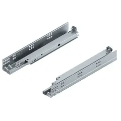 Направляющие TANDEM BLUMOTION полное выдвижение, 30 кг, 350 мм, для панели 17-19 мм, под замки, левая/правая арт.560F3500B