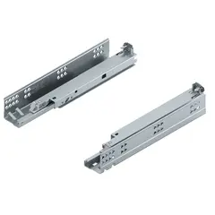 Направляющие TANDEM BLUMOTION полное выдвижение, 30 кг, 300 мм, для панели 17-19 мм, под замки, левая/правая арт.560F3000B