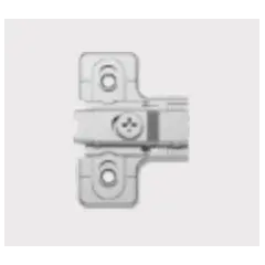 Планка для петли 896, высота 0 мм, крестовая, 3D регулировка арт.896-0KA0-733