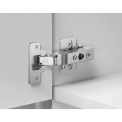 Петля 896 без пружины, Накладная, 48мм, Никель арт.896-0672-733