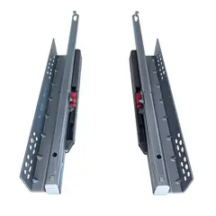 Направляющие скрытого монтажа полное выдвижение SoftClose установка замками 350 мм арт.758-3035-00