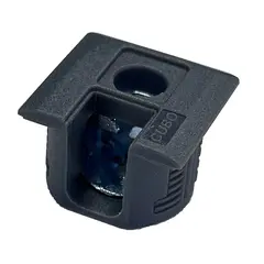 Стяжка полкодержатель, Д20, для плиты 16мм, уст. сверху и сбоку, темно-серый арт.172-6973-383