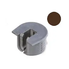 Эксцентрик мебельный полкодержатель Titus System 6 Quickfit-Expando Wedgefix для плиты 16 мм коричневый. Арт: 006473-831-001