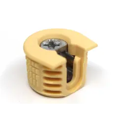 Эксцентрик мебельный забивной Titus System 6 для плиты 18 мм магнолия. Арт: 006387-823-001