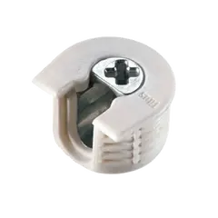 Эксцентрик мебельный забивной Titus System 6 для плиты 16 мм, белый. Ар: 006381-877-001