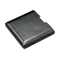 Заглушка для стяжки полкодержателя 172, квадратная, сталь, черный никель арт.172-6596-BN