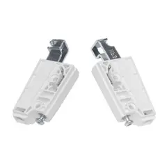 Навес под вкручивание, 2 шт, серия 156i, пластик и сталь, цинк, компл арт.156i-3856-Z