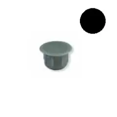 Заглушка для навеса 10 мм, черный арт.1110.100.03