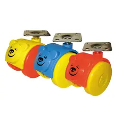 Опора колесная ОК 1 Синий/Желтый арт.ОКП50 С/Ж