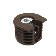 Эксцентрик мебельный забивной Titus System 6 для плиты 18 мм коричневый. Арт: 006387-831-001