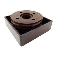 Опора квадратная регулируемая ОРК-18 венге