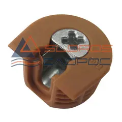 Эксцентрик мебельный распорный Titus System 6 Quickfit-Expando установка сверху для плиты 16 мм вишня. Арт: 006431-820-001