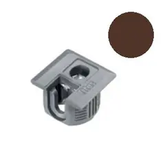 Эксцентрик SYSTEM 6 Side-entry 16 мм, установка сверху/сбоку, коричневый арт.006973-831-001