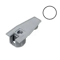 Эксцентрик SYSTEM 6 Outrigger Side-entry 19 мм, установка сверху/сбоку, белый арт.006985-877-001