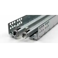 Направляющие скрытого монтажа 3/4 открывание SoftClose установка замками 350 мм арт.658-3035