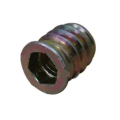 Футорка, M8, 17х10мм, серия 153, металл арт.153-8017-207A-WZ