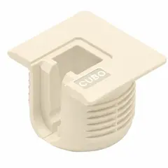 Стяжка полкодержатель, Д20, для плиты 18мм, уст. сверху, магнолия арт.172-6620-823