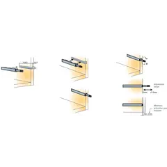 Толкатель Push Latch S3, с направляющей, антрацит арт.915-9278-383-00