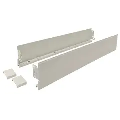 Боковые стенки ящика для направляющих CUBO, 550 мм, h=88 мм, серый арт.681-1550-7035