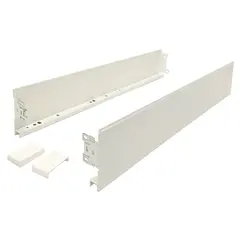 Боковые стенки ящика для направляющих CUBO, 500 мм, h=88 мм, белый арт.681-1500-9010