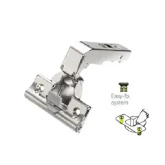 Петля мебельная Titus T-Type Glissando для фальшпанели с доводчиком 110/45/17 мм и cистемой ускоренной сборки Easy-fix Арт: 701-0D30-650-00
