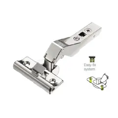 Петля мебельная Titus T-Type Glissando угловая 45 градусов с доводчиком 110/45/17 мм и cистемой ускоренной сборки Easy-fix Арт: 701-0C54-650-00