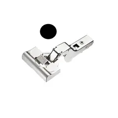Петля T-type Noir Glissando с доводчиком 120/45/17 установка без инструментов PressTo арт.701-0DT6-054