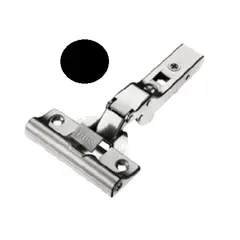 Петля мебельная Titus T-Type Noir Glissando с доводчиком 90 градусов для фасада толщиной до 34 мм 95/48/9 мм. арт.708-0ZS0-068-00