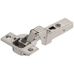 Петля Clip top Blumotion для профильных дверей 95°, полунакладная, чашка петли: на шурупы, никель арт.71B9650