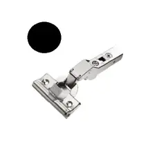Петля мебельная Titus T-Type Noir Glissando угловая 15 градусов с доводчиком 110/48/9 мм. Арт: 701-0D66-668-00