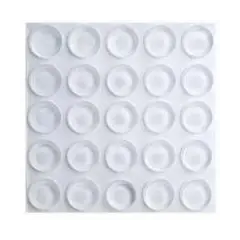 Амортизирующий элемент Metalimpex Bumper Adhesive 10*1,5 мм Transparent круглый прозрачный 150.1015.05
