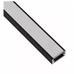 PROFIL-LINEM-OP-2M-C Профиль для LED ленты PROFIL LINE MINI 2 м черный, молочный рассеиватель