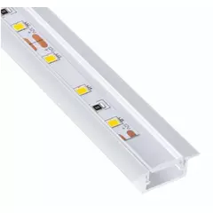 PROF-INLINEM-XL-TR-1M-W Профиль для LED ленты PROFIL INLINE MINI XL 1 м, алюм, прозрачный рассеиватель