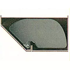 TRIGON600end Выдвижной уголок TRIGON Ninka,крайний, для двери 600 мм