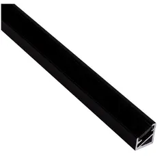 PROFIL-MN-3LM-CZ-1C Профиль для LED ленты PROFIL TRI-LINE MINI 1 м черный, черный рассеиватель