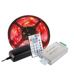 ZLD-RGB-5M-03W Комплект лента RGB 150 LED IP20 5m 10 мм, пульт RF RGB блок питания PLD 38W/5m