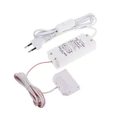 U12-016-SP-2B1-206B Блок питания LED STANDARD PLUS 16W 12VDC, белый провод 4 м, ручной выключатель, разветвитель 6 гнезд